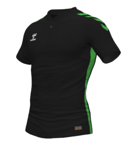 Hummel Playful Polo - Black/Green Gecko