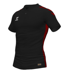 Hummel Playful Polo - Black/Maroon