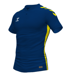 Hummel Playful Polo - Marine/Blazing Yellow