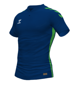 Hummel Playful Polo - Marine/Green Gecko