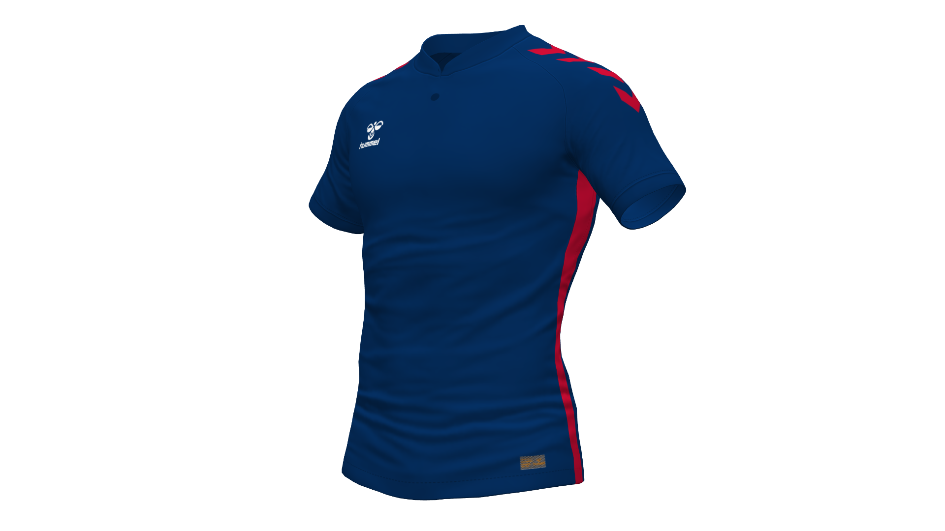 Hummel Playful Polo - Marine/True Red