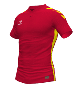 Hummel Playful Polo - Red/Blazing Yellow