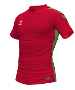 Hummel Playful Polo - Red/Green Gecko