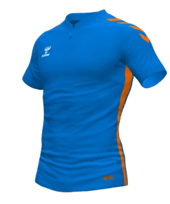 Hummel Playful Polo - Royal Blue/Orange Tiger