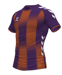 Hummel Barca Jersey - Acai-Orange Tiger