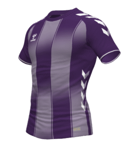 Hummel Barca Jersey - Acai-White