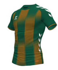 Hummel Barca Jersey - Evergreen-Orange Tiger