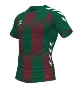 Hummel Barca Jersey - Evergreen-True Red