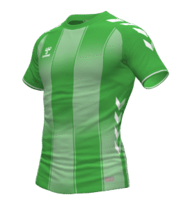 Hummel Barca Jersey - Green Gecko-White