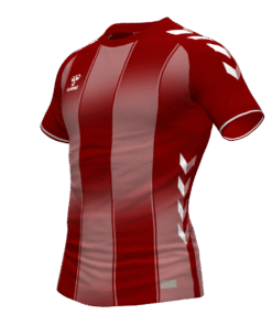 Hummel Barca Jersey - Maroon-White