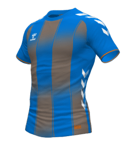 Hummel Barca Jersey - True Blue-Orange Tiger