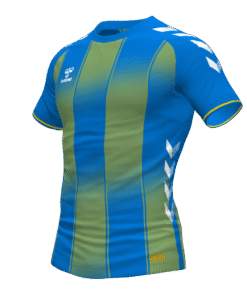 Hummel Barca Jersey - True Blue-Sports Yellow