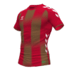 Hummel Barca Jersey - True Red-Green Gecko
