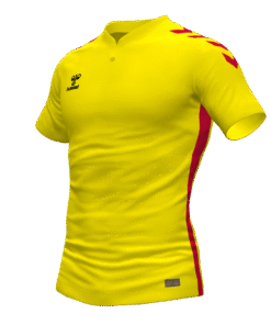 Hummel Playful Polo - Yellow/True Red