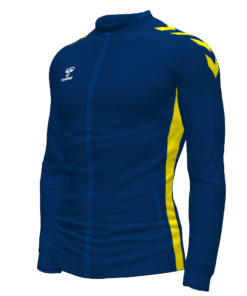 Hummel Playful Track Jacket - Marine/Blazing Yellow