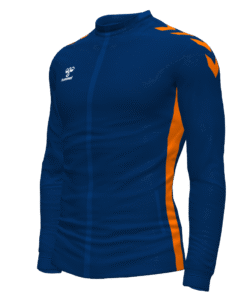 Hummel Playful Track Jacket - Marine/Orange Tiger