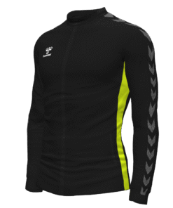 Hummel Referees Travel Track Jacket - Black/Sulphur Spring