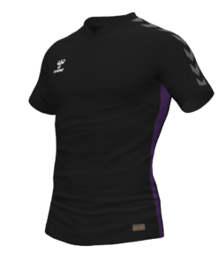 Hummel Travel Polo - Black/Acai