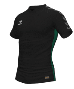 Hummel Travel Polo - Black/Evergreen