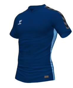 Hummel Travel Polo - Marine/Argentina Blue