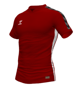 Hummel Travel Polo - Maroon/White