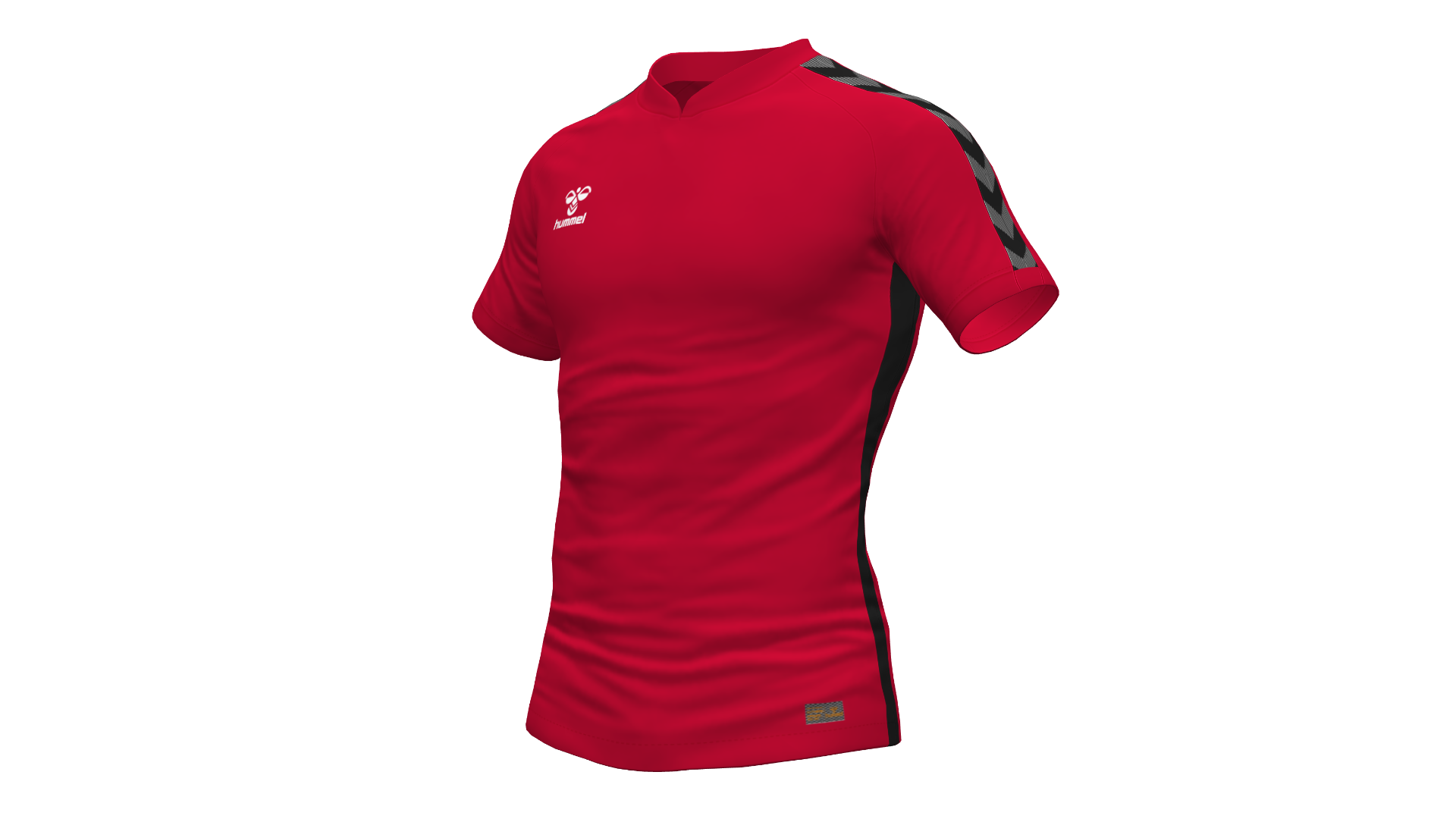Hummel Travel Polo - Red/Black