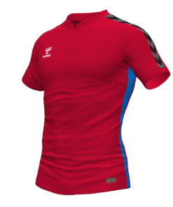 Hummel Travel Polo - Red/True Blue