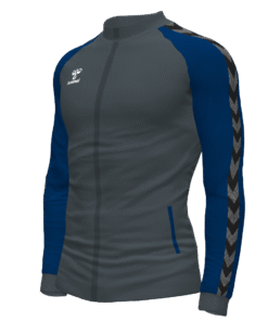 Hummel Match Track Jacket - Asphalt/Marine