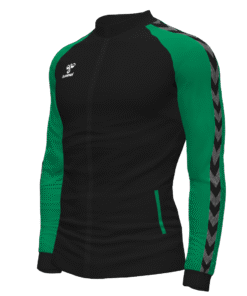 Hummel Match Track Jacket - Black/Jelly Bean