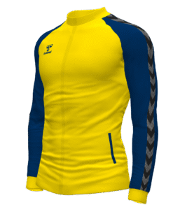 Hummel Match Track Jacket - Blazing Yellow/Marine
