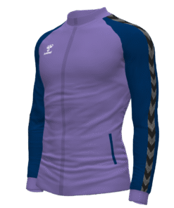 Hummel Match Track Jacket - Dahlia Purple/Marine