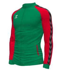 Hummel Match Track Jacket - Jelly Bean/True Red