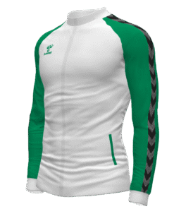 Hummel Match Track Jacket - White/Jelly Bean