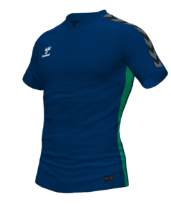 Hummel Travel Polo - Marine/Jelly Bean