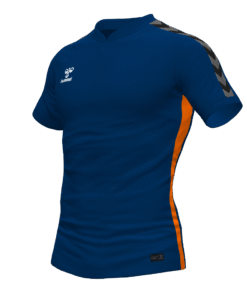 Hummel Travel Polo - Marine/Orange Tiger